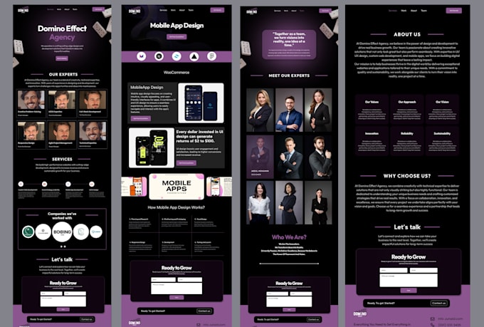 do website design, ui ux design, dashboard design and website mockup